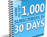 1,000 Subscribers in 30 Days