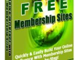 Building Influence with Free Membership Sites