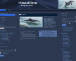 Dolphins Web Templates